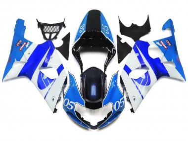 05 Blu Lucido 2000-2002 Suzuki GSXR 1000 Carena Moto