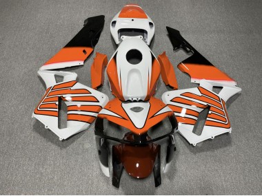 Ali Arancioni & Bianche 2005-2006 Honda CBR600RR Carena Moto