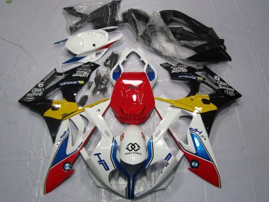 Alien Blu & Bianco 2009-2014 BMW S1000RR Carena Moto