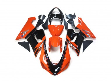 Arancione & Nero Elf 2005-2006 Kawasaki ZX6R Carena Moto