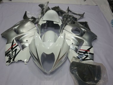 Argento Bianco 1997-2007 Suzuki GSXR 1300 Carena Moto