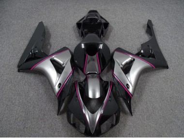 Argento Con Striscia Rosa 2006-2007 Honda CBR1000RR Carena Moto
