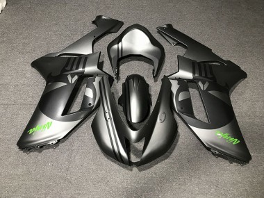 Argento Opaco & Teschio 2007-2008 Kawasaki ZX6R Carena Moto