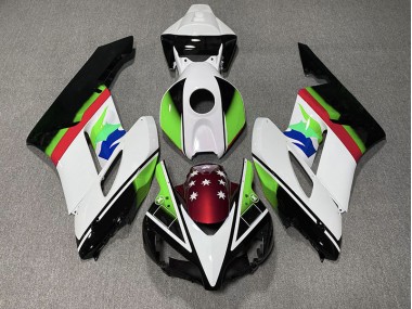 Bandiera Verde & Rossa 2004-2005 Honda CBR1000RR Carena Moto