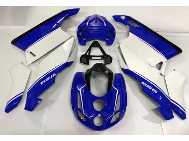 Bianco Blu & Nero 2003-2004 Ducati 749 999 Carena Moto