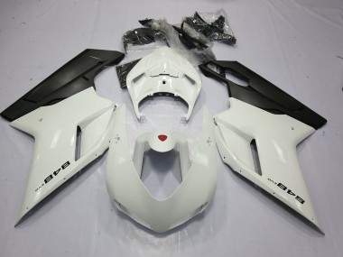 Bianco & Nero 848 2007-2014 Ducati 848 1098 1198 Carena Moto