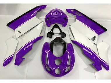 Bianco Viola & Nero 2003-2004 Ducati 749 999 Carena Moto