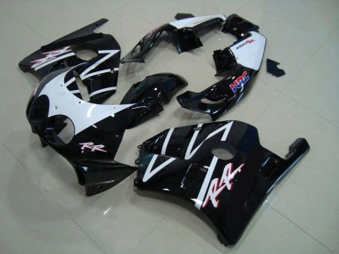 Blanc Noir HRC 1990-1998 Honda CBR250RR Carena Moto