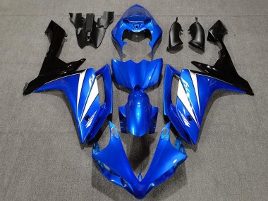 Blu Bianco & Nero 2007-2008 Yamaha R1 Carena Moto