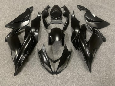 Cappotto Nero Opaco & Protettivo 2013-2018 Kawasaki ZX6R Carena Moto