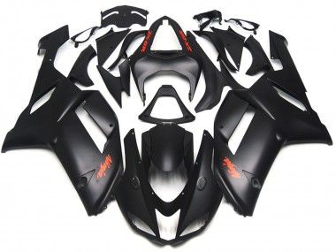 Decalcomanie Rosse Nere Opache 2007-2008 Kawasaki ZX6R Carena Moto