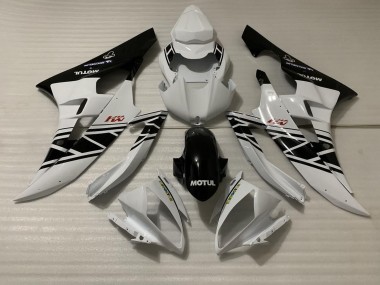 Design Bianco Nero 2006-2007 Yamaha R6 Carena Moto