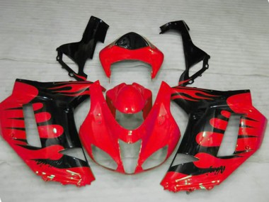 Flamme Rouge 2007-2008 Kawasaki ZX6R Carena Moto