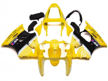 Giallo Lucido 1 2000-2002 Kawasaki ZX6R Carena Moto