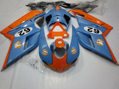 Gulf 2007-2014 Ducati 848 1098 1198 Carena Moto