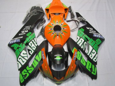 Lime Rossi Opaco 2004-2005 Honda CBR1000RR Carena Moto