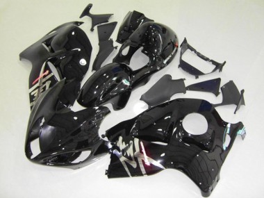 Nero Lucido 1997-2007 Suzuki GSXR 1300 Carena Moto