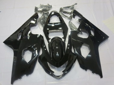 Nero Lucido 2004-2005 Suzuki GSXR 600-750 Carena Moto