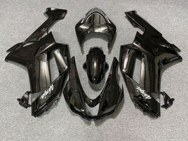 Nero Lucido 2007-2008 Kawasaki ZX6R Carena Moto