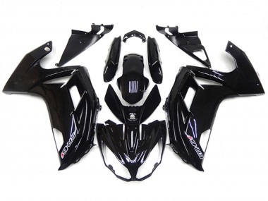 Nero Lucido 2012-2016 Kawasaki Ninja 650R Carena Moto