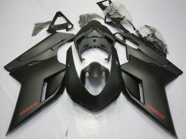 Nero Opaco 2007-2014 Ducati 848 1098 1198 Carena Moto