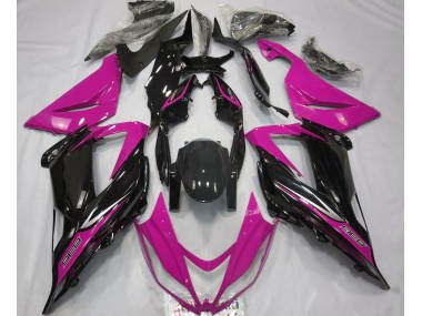 Nero & Rosa 2013-2018 Kawasaki ZX6R Carena Moto