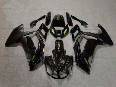 Nero & Verde 2012-2016 Kawasaki Ninja 650R Carena Moto