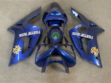 Profondo Blu 2003-2004 Kawasaki ZX6R Carena Moto