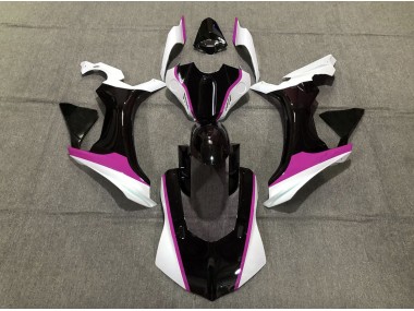 Rosa In Bianco & Nero 2015-2019 Yamaha R1 Carena Moto