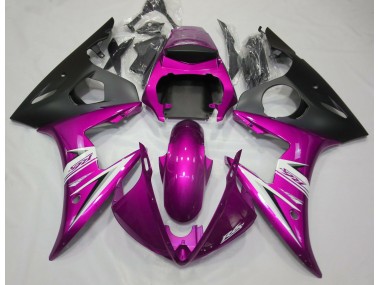 Rosa Lucido & Bianco 2003-2004 Yamaha R6 Carena Moto