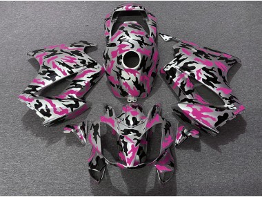 Rosa Mimetico 2002-2012 Honda VFR800 Carena Moto