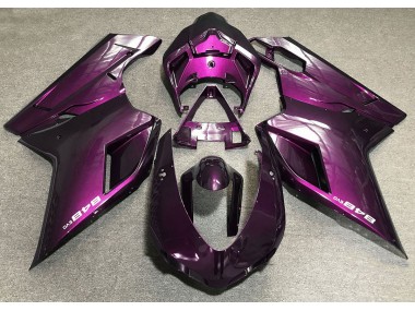 Rosa Scuro 2007-2014 Ducati 848 1098 1198 Carena Moto