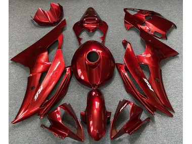 Rosso Caramella 2008-2016 Yamaha R6 Carena Moto