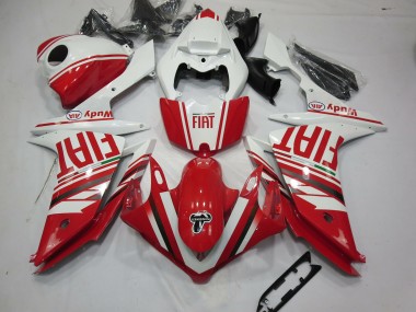 Rosso Fiat 2007-2008 Yamaha R1 Carena Moto