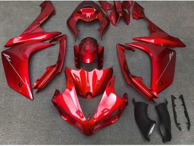 Rosso Lucido 2007-2008 Yamaha R1 Carena Moto