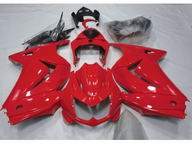 Rosso Lucido 2008-2012 Kawasaki Ninja 250 Carena Moto