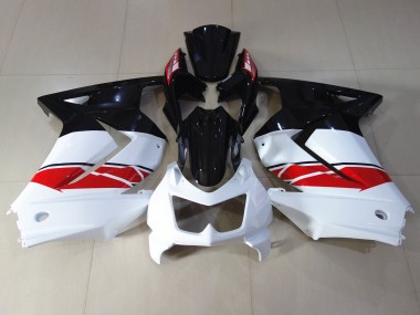 Rosso Nero & Bianco 2008-2012 Kawasaki Ninja 250 Carena Moto