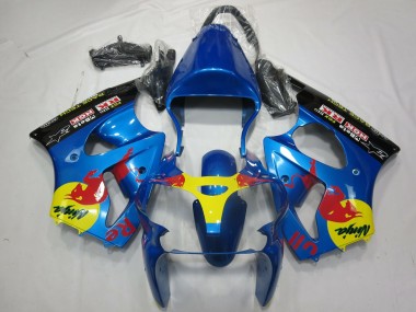 Rosso Toro 2000-2002 Kawasaki ZX6R Carena Moto