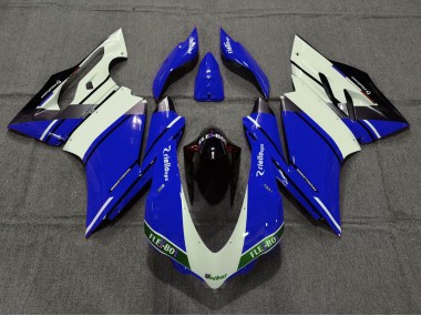 Stile Blu Scuro OEM 2015-2017 Ducati 959 1299 Carena Moto