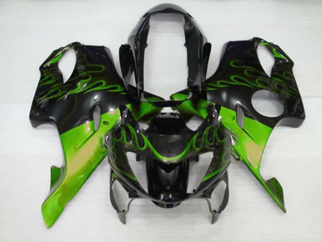 Verde Fiamma 1999-2000 Honda CBR600 F4 Carena Moto Verde Fiamma 1999-2000 Honda CBR600 F4 Carena Moto