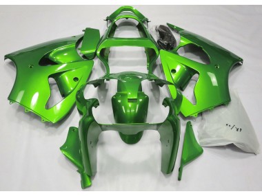 Verde Metallizzato 2000-2002 Kawasaki ZX6R Carena Moto