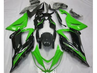 Verde & Nero 2013-2018 Kawasaki ZX6R Carena Moto